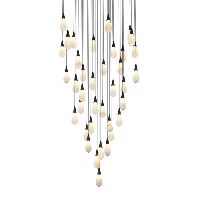 Elegant Lighting - 1013G48BK-22ST - LED Chandelier - Amora - Black