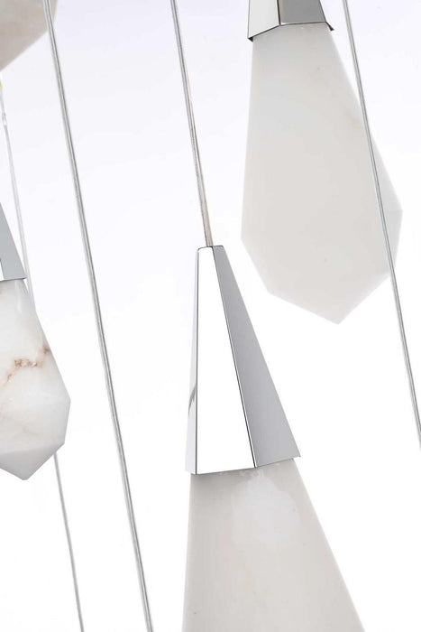 Elegant Lighting - 1013G48C-22ST - LED Chandelier - Amora - Chrome