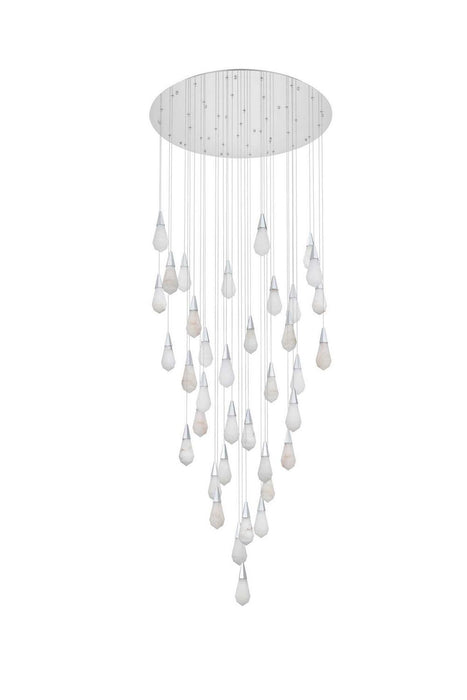 Elegant Lighting - 1013G48C-22ST - LED Chandelier - Amora - Chrome