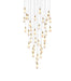 Elegant Lighting - 1013G48SG-22ST - LED Chandelier - Amora - Satin Gold