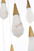 Elegant Lighting - 1013G48SG-22ST - LED Chandelier - Amora - Satin Gold