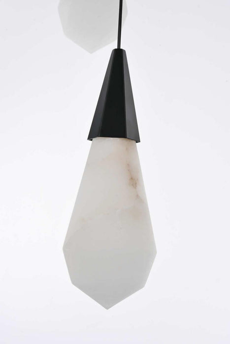 Elegant Lighting - 1013D36BK-22ST - LED Pendant - Amora - Black