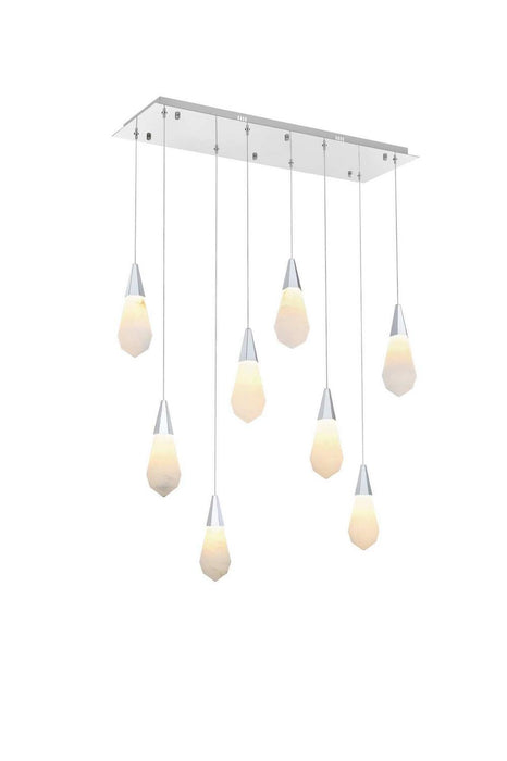 Elegant Lighting - 1013D36C-22ST - LED Pendant - Amora - Chrome