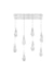 Elegant Lighting - 1013D36C-22ST - LED Pendant - Amora - Chrome