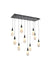 Elegant Lighting - 1013D42BK-22ST - LED Pendant - Amora - Black