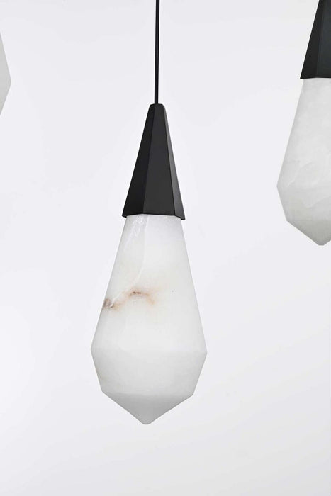 Elegant Lighting - 1013D42BK-22ST - LED Pendant - Amora - Black