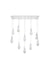 Elegant Lighting - 1013D42C-22ST - LED Pendant - Amora - Chrome