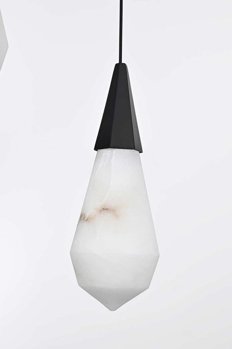 Elegant Lighting - 1013S16BK-22ST - LED Pendant - Amora - Black