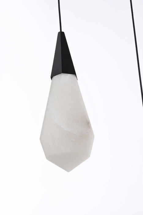 Elegant Lighting - 1013S16BK-22ST - LED Pendant - Amora - Black