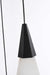 Elegant Lighting - 1013S16BK-22ST - LED Pendant - Amora - Black