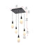 Elegant Lighting - 1013S16BK-22ST - LED Pendant - Amora - Black
