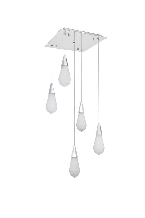 Elegant Lighting - 1013S16C-22ST - LED Pendant - Amora - Chrome