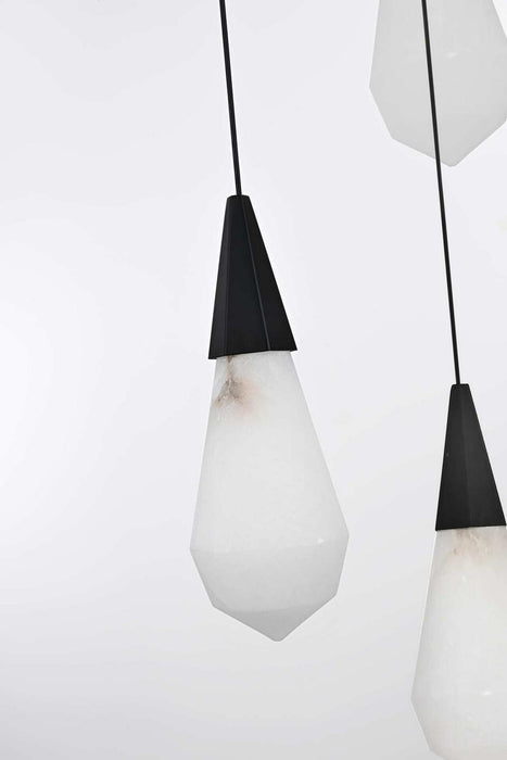 Elegant Lighting - 1013S20BK-22ST - LED Pendant - Amora - Black
