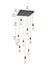 Elegant Lighting - 1013S20BK-22ST - LED Pendant - Amora - Black