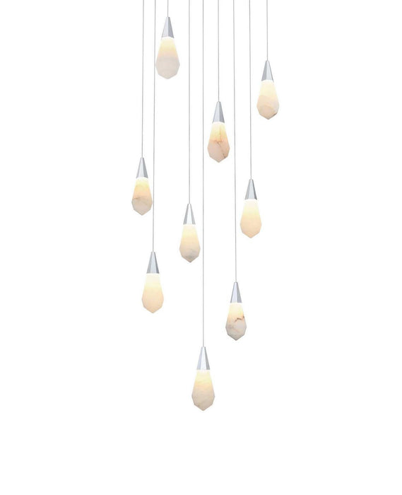 Elegant Lighting - 1013S20C-22ST - LED Pendant - Amora - Chrome