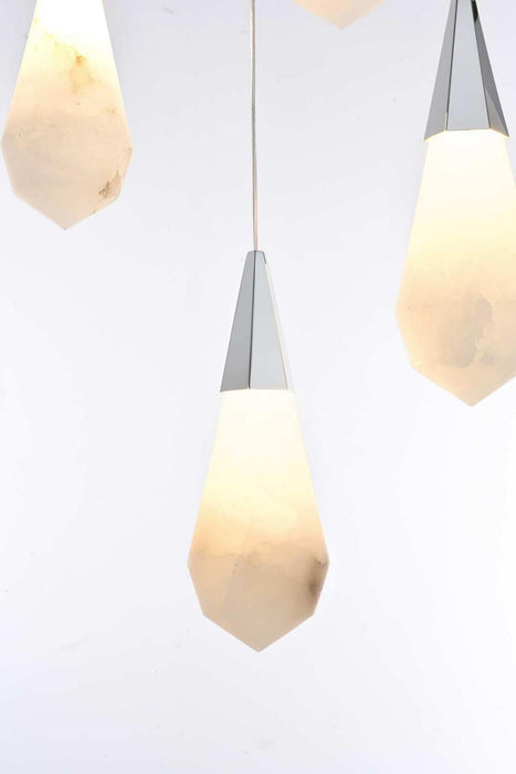 Elegant Lighting - 1013S20C-22ST - LED Pendant - Amora - Chrome