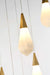 Elegant Lighting - 1013S20SG-22ST - LED Pendant - Amora - Satin Gold