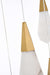 Elegant Lighting - 1013S20SG-22ST - LED Pendant - Amora - Satin Gold