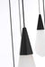 Elegant Lighting - 1013S26BK-22ST - LED Pendant - Amora - Black