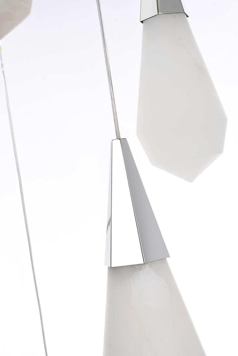Elegant Lighting - 1013S26C-22ST - LED Pendant - Amora - Chrome