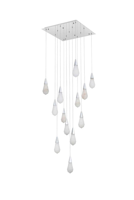 Elegant Lighting - 1013S26C-22ST - LED Pendant - Amora - Chrome