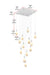 Elegant Lighting - 1013S26C-22ST - LED Pendant - Amora - Chrome