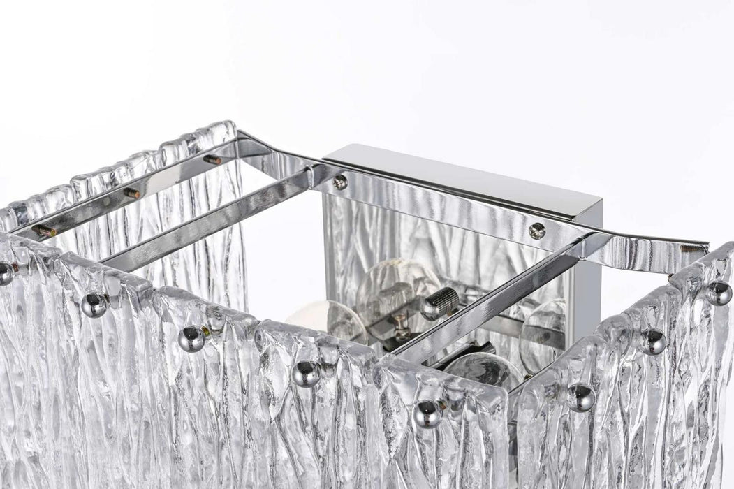 Elegant Lighting - 1015W10C-03GL - Three Light Wall Sconce - Georgina - Chrome