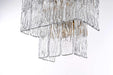 Elegant Lighting - 1015W10SG-03GL - Three Light Wall Sconce - Georgina - Satin Gold