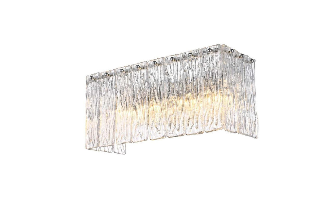 Elegant Lighting - 1015W16C-03GL - Four Light Wall Sconce - Georgina - Chrome
