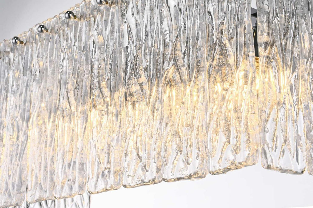 Elegant Lighting - 1015W16C-03GL - Four Light Wall Sconce - Georgina - Chrome