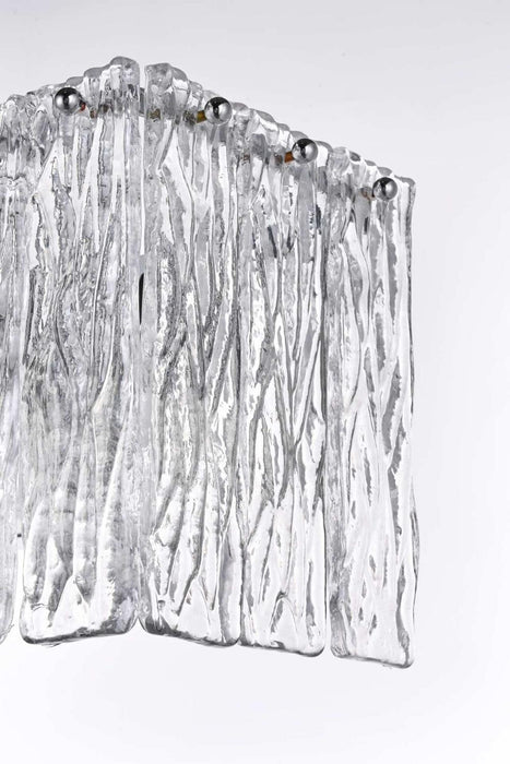 Elegant Lighting - 1015W16C-03GL - Four Light Wall Sconce - Georgina - Chrome