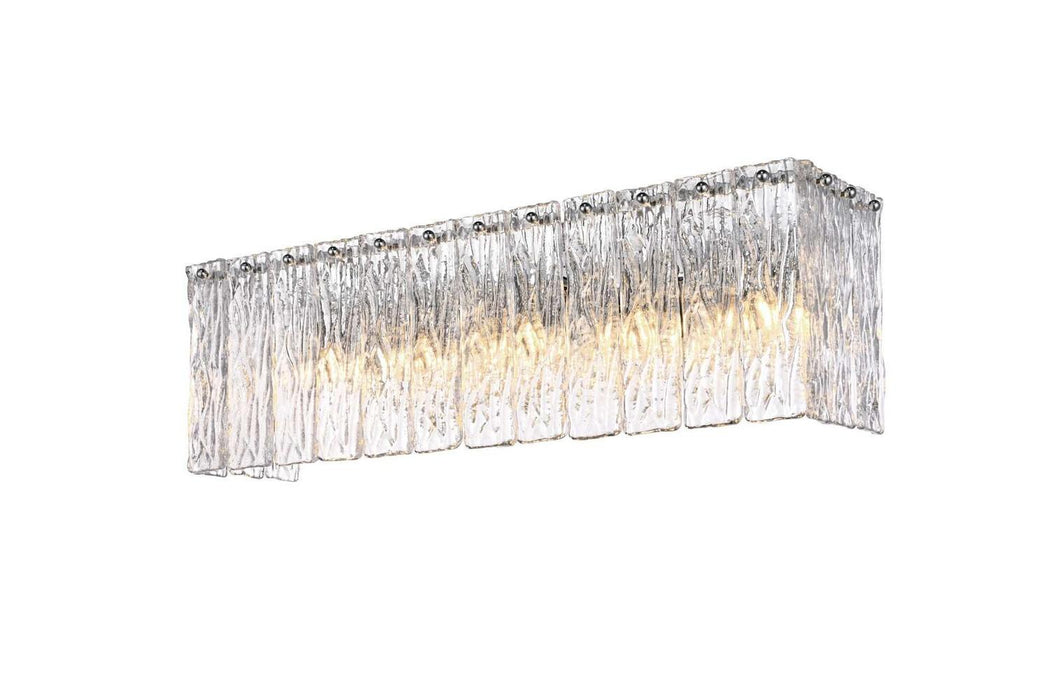 Elegant Lighting - 1015W24C-03GL - Five Light Wall Sconce - Georgina - Chrome