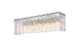 Elegant Lighting - 1015W24C-03GL - Five Light Wall Sconce - Georgina - Chrome
