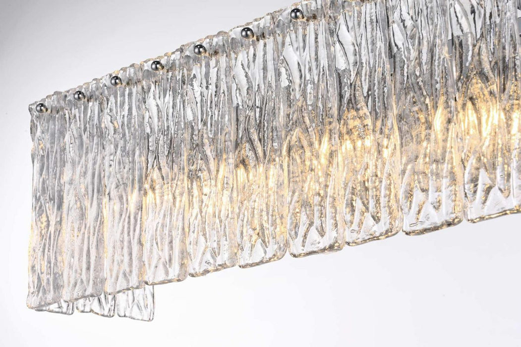 Elegant Lighting - 1015W24C-03GL - Five Light Wall Sconce - Georgina - Chrome