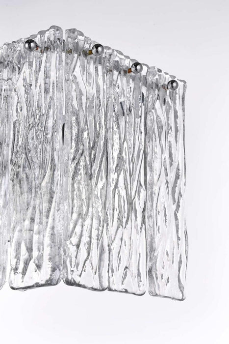 Elegant Lighting - 1015W24C-03GL - Five Light Wall Sconce - Georgina - Chrome