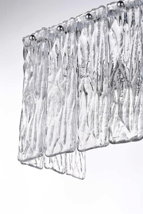Elegant Lighting - 1015W24C-03GL - Five Light Wall Sconce - Georgina - Chrome