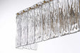 Elegant Lighting - 1015W24SG-03GL - Five Light Wall Sconce - Georgina - Satin Gold