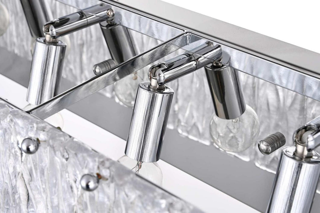 Elegant Lighting - 1015W30C-03GL - Six Light Wall Sconce - Georgina - Chrome