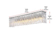 Elegant Lighting - 1015W30C-03GL - Six Light Wall Sconce - Georgina - Chrome