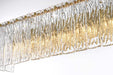 Elegant Lighting - 1015W30SG-03GL - Six Light Wall Sconce - Georgina - Satin Gold