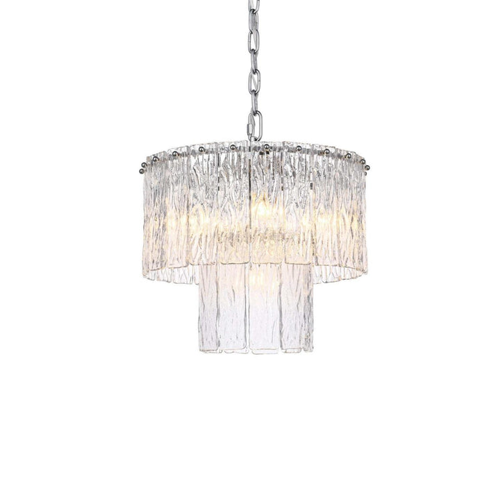 Elegant Lighting - 1015D16C-03GL - Six Light Chandelier - Georgina - Chrome