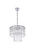Elegant Lighting - 1015D16C-03GL - Six Light Chandelier - Georgina - Chrome