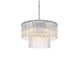 Elegant Lighting - 1015D20C-03GL - Nine Light Chandelier - Georgina - Chrome