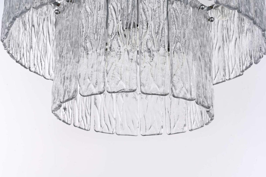 Elegant Lighting - 1015D20C-03GL - Nine Light Chandelier - Georgina - Chrome