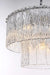 Elegant Lighting - 1015D20C-03GL - Nine Light Chandelier - Georgina - Chrome