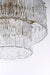 Elegant Lighting - 1015D20SG-03GL - Nine Light Chandelier - Georgina - Satin Gold