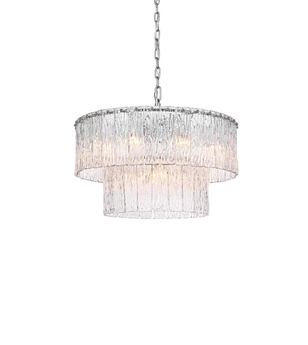 Elegant Lighting - 1015D24C-03GL - 12 Light Chandelier - Georgina - Chrome