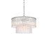 Elegant Lighting - 1015D24C-03GL - 12 Light Chandelier - Georgina - Chrome