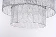 Elegant Lighting - 1015D24C-03GL - 12 Light Chandelier - Georgina - Chrome
