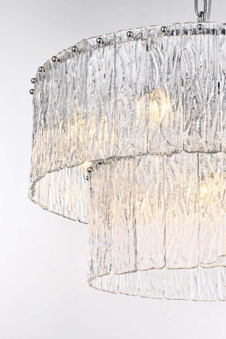 Elegant Lighting - 1015D24C-03GL - 12 Light Chandelier - Georgina - Chrome